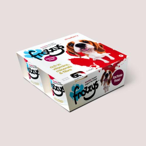 Frozzys Frozen Yoghurt Strawberry Pack