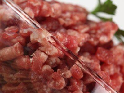 Raw Minced Ferret Food