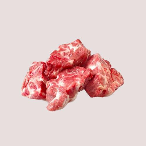 Raw Meaty Beef Neck Bone Raw Venison Neck Pieces x2