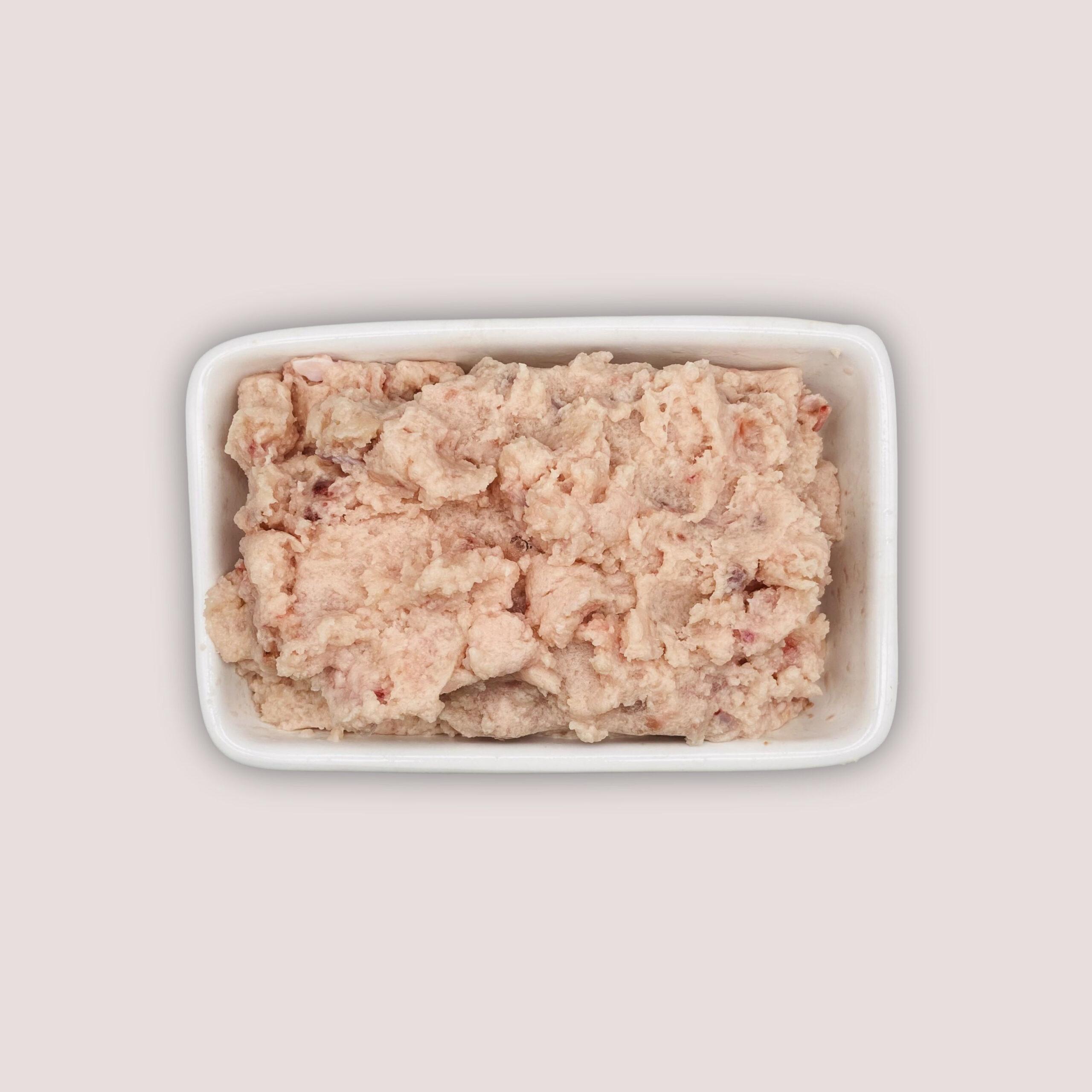 Raw Minced Chicken No Bone & No Offal 500g