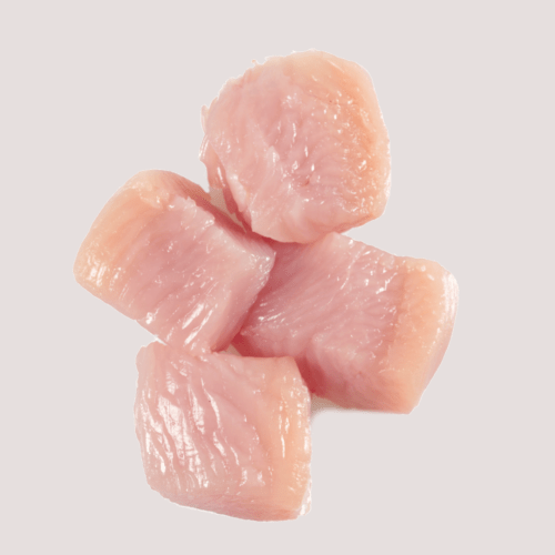 Raw Chicken Fillet Chunks 1kg