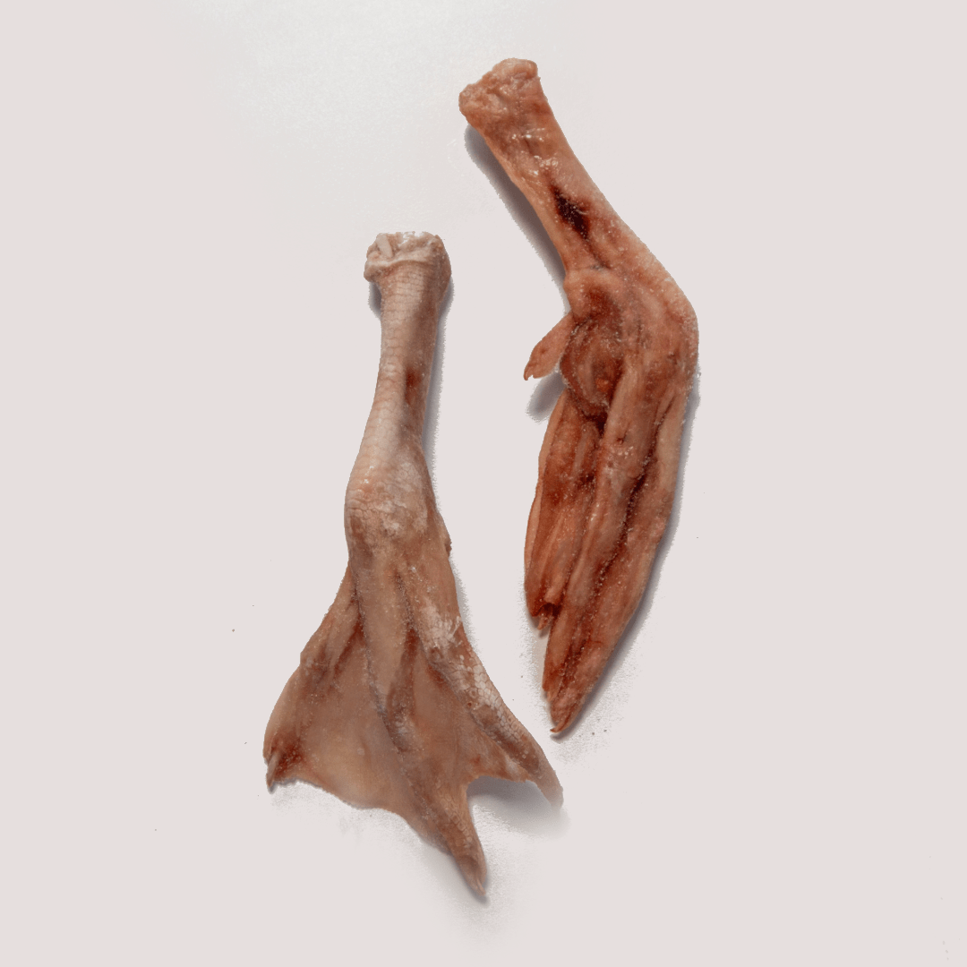 Raw Goose Feet 1kg