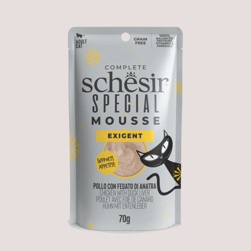 Schesir Mousse Exigent Cat 80g