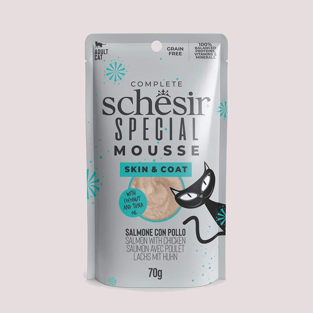 Schesir Mousse Skin & Coat Cat 80g