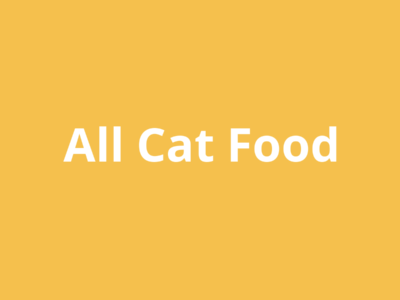 All Cat Food