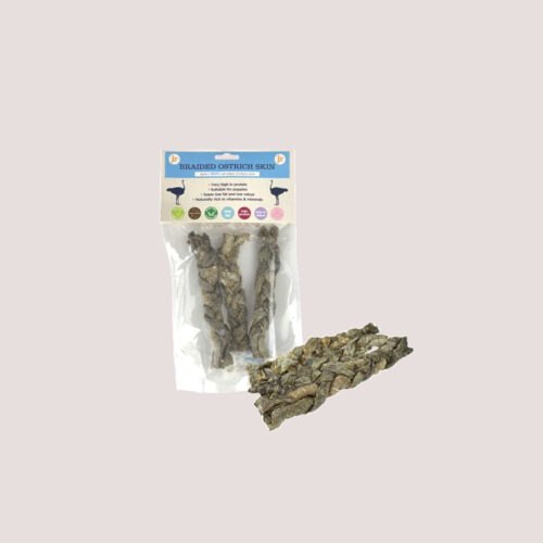 JR Ostrich Collagen Skin Braided