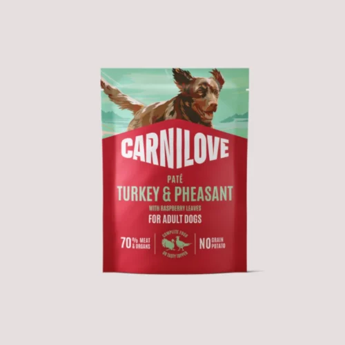 Carnilove Pouch Turkey & Pheasant with Raspberry Dog Food 85g